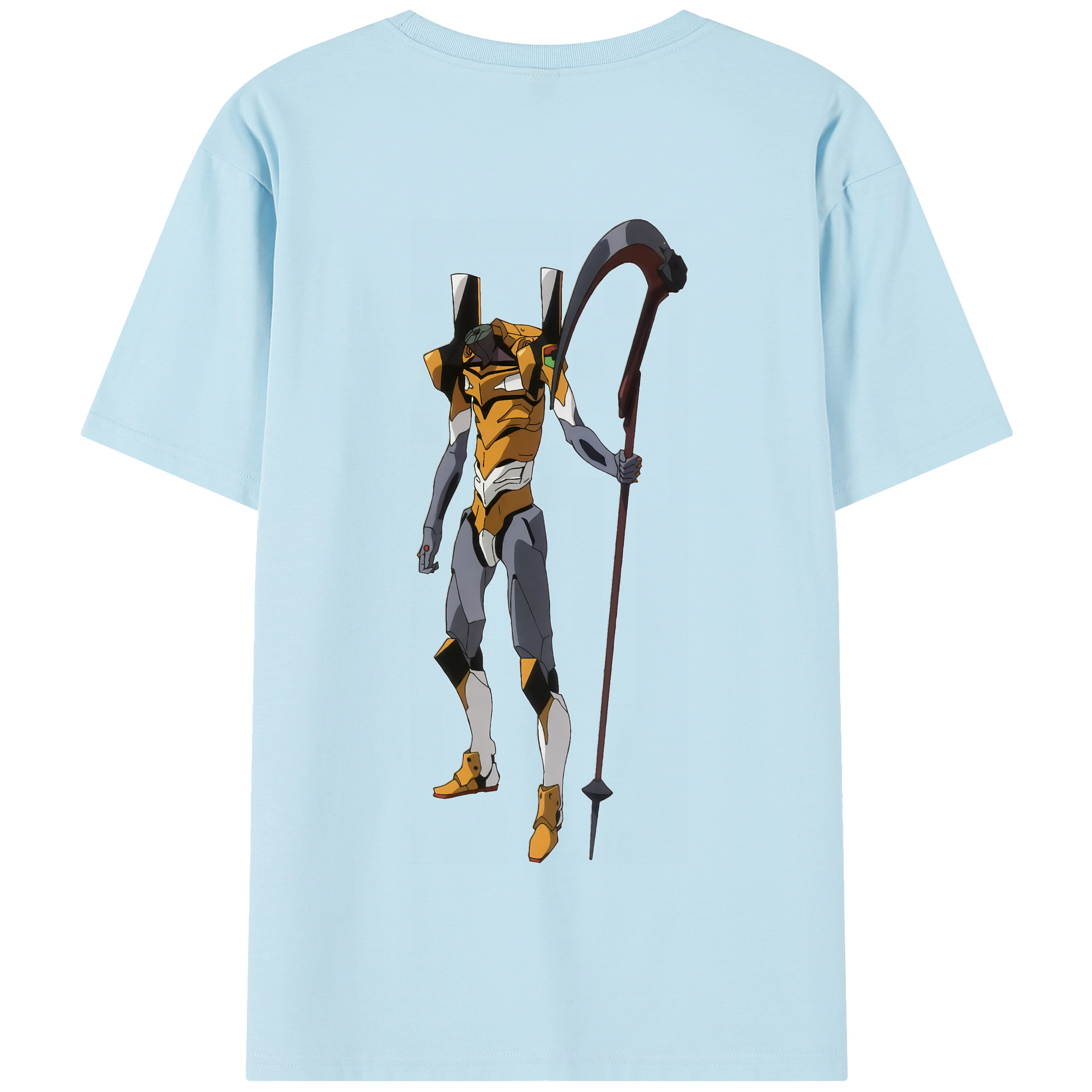 （画像用） EVA 新世紀エヴァンゲリオン 綿100％半袖Tシャツ（背面プリント）